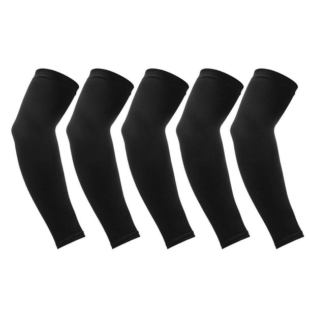 Cooling Arm Sleeves Outdoor Sport Basketball UV Sun Protection Arm Cover 5 Pairs